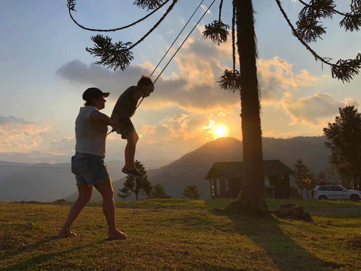 Pousada Colina Dos Ventos - Cabana Alpha Urubici Exteriér fotografie