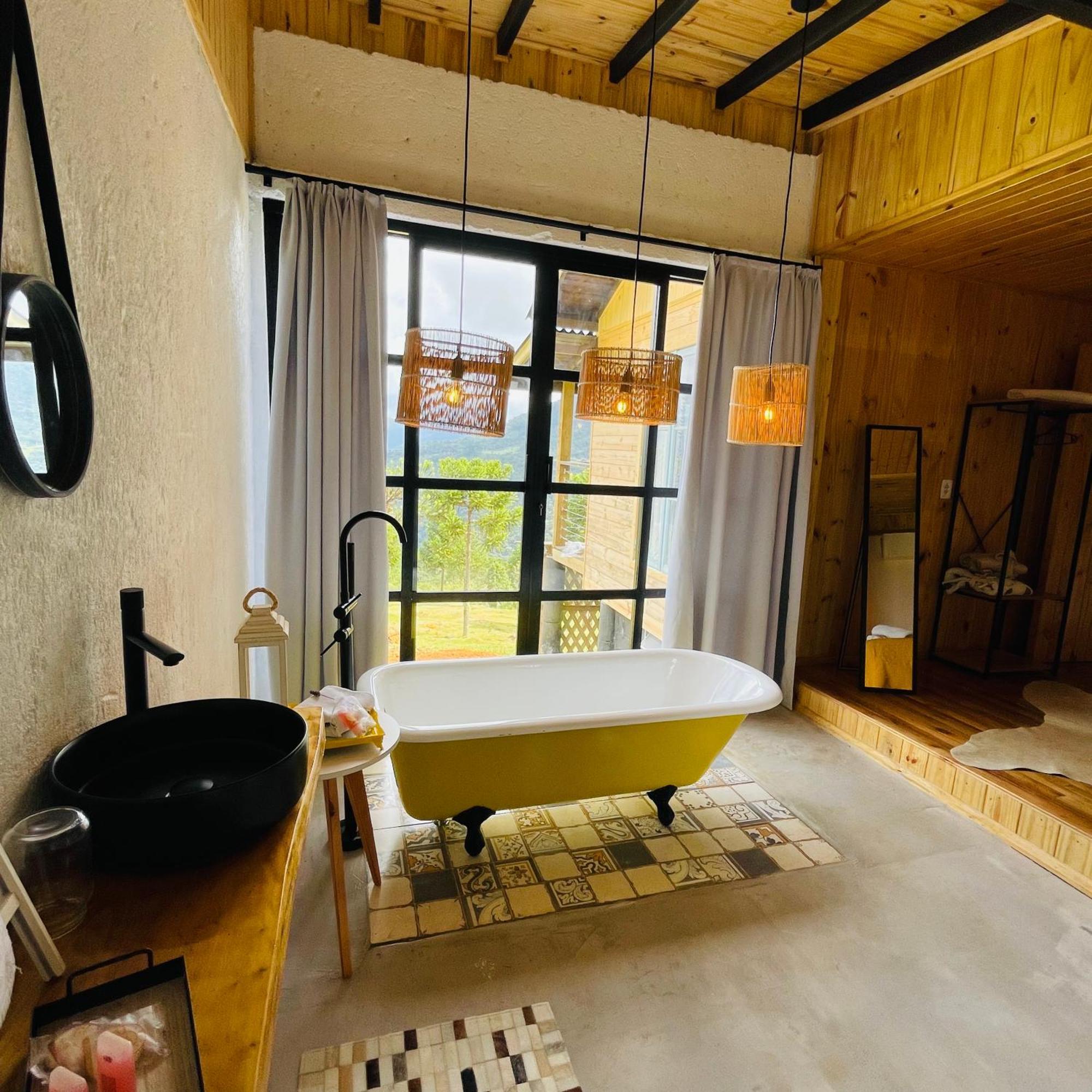 Pousada Colina Dos Ventos - Cabana Alpha Urubici Exteriér fotografie